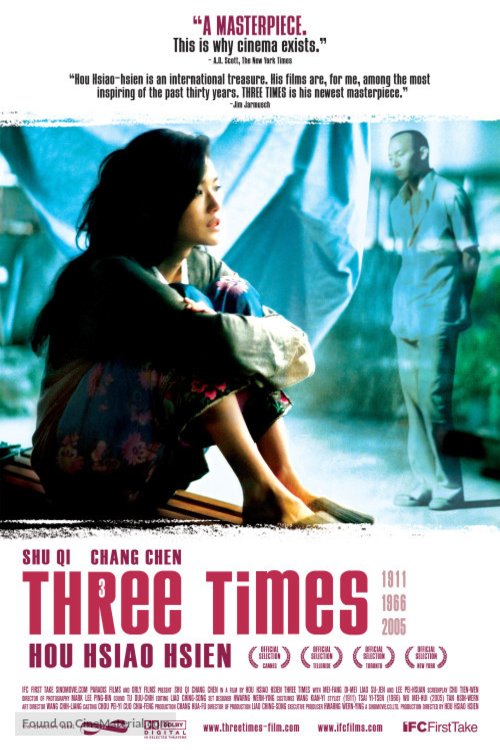 L'affiche du film Three Times