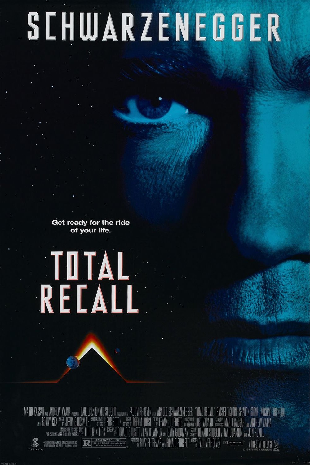 L'affiche du film Total Recall
