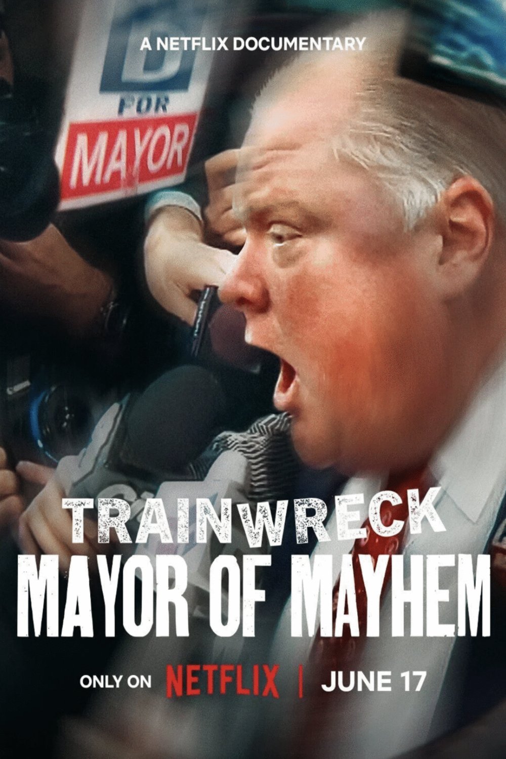 L'affiche du film Trainwreck: Mayor of Mayhem [2025]