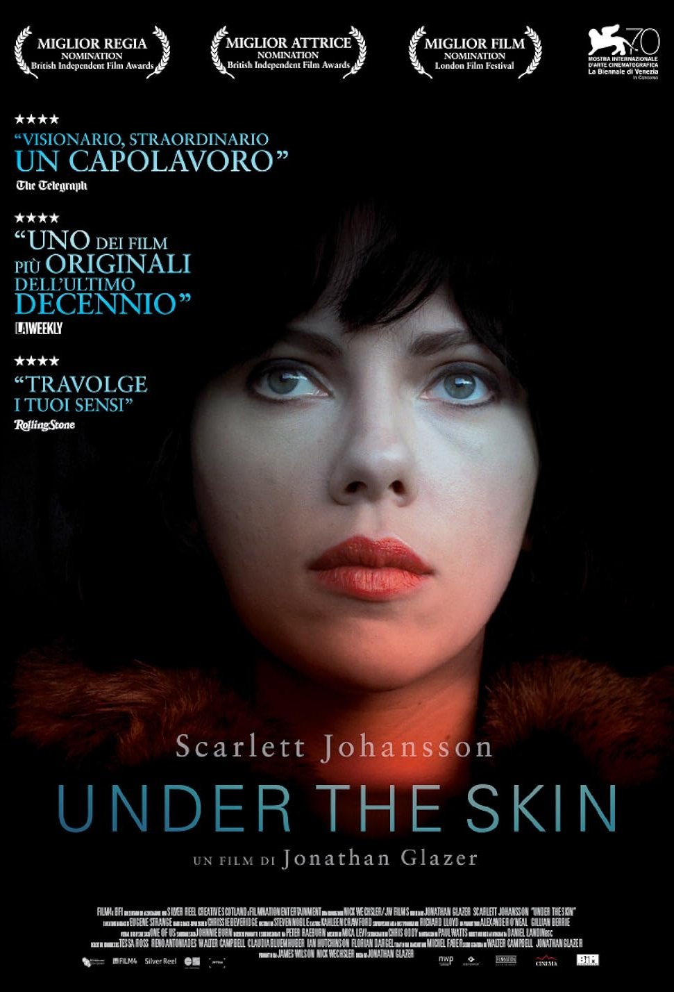 Poster of the movie Under the Skin [2013]