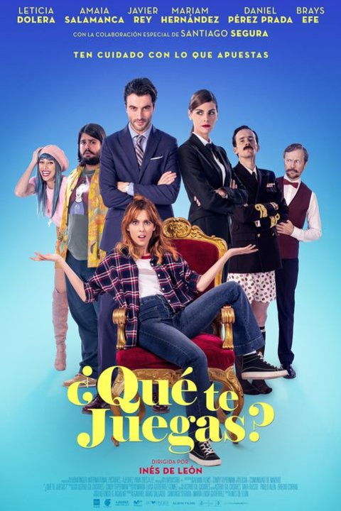 L'affiche originale du film ¿Qué te juegas? en espagnol