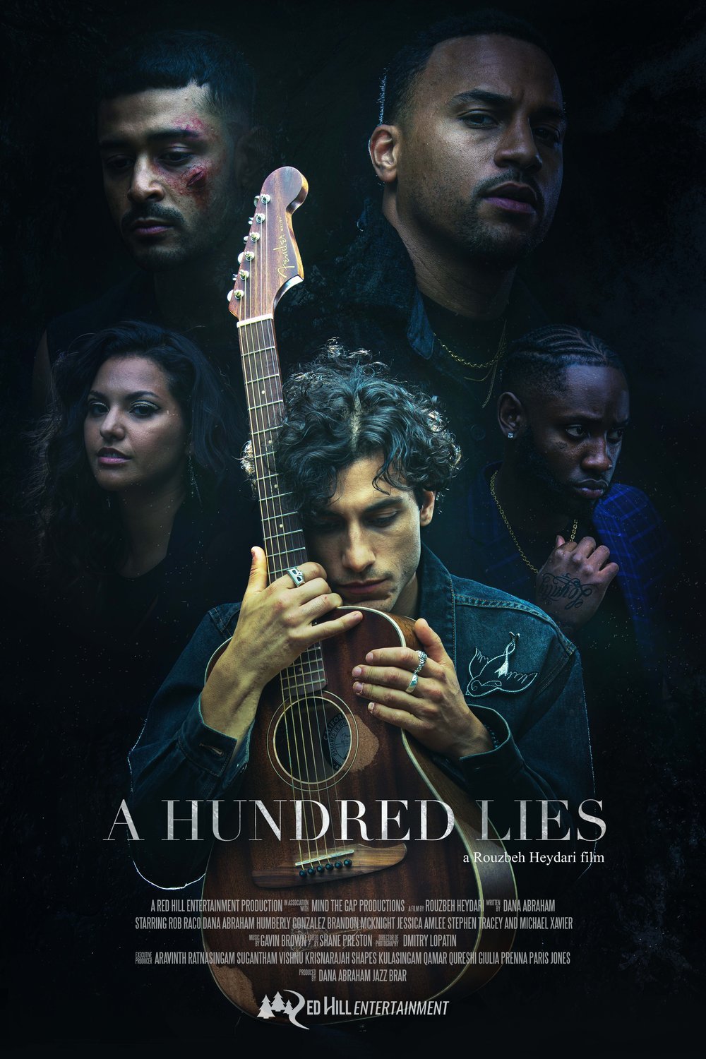 L'affiche du film A Hundred Lies [2024]