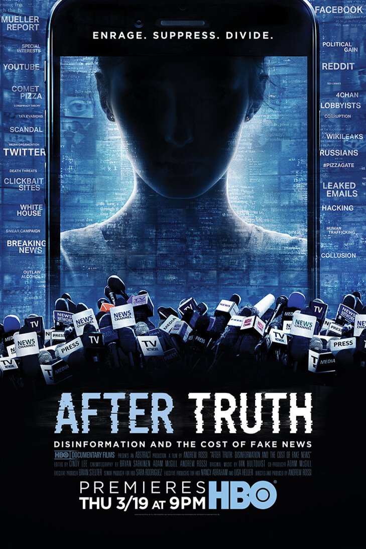 L'affiche du film After Truth: Disinformation and the Cost of Fake News
