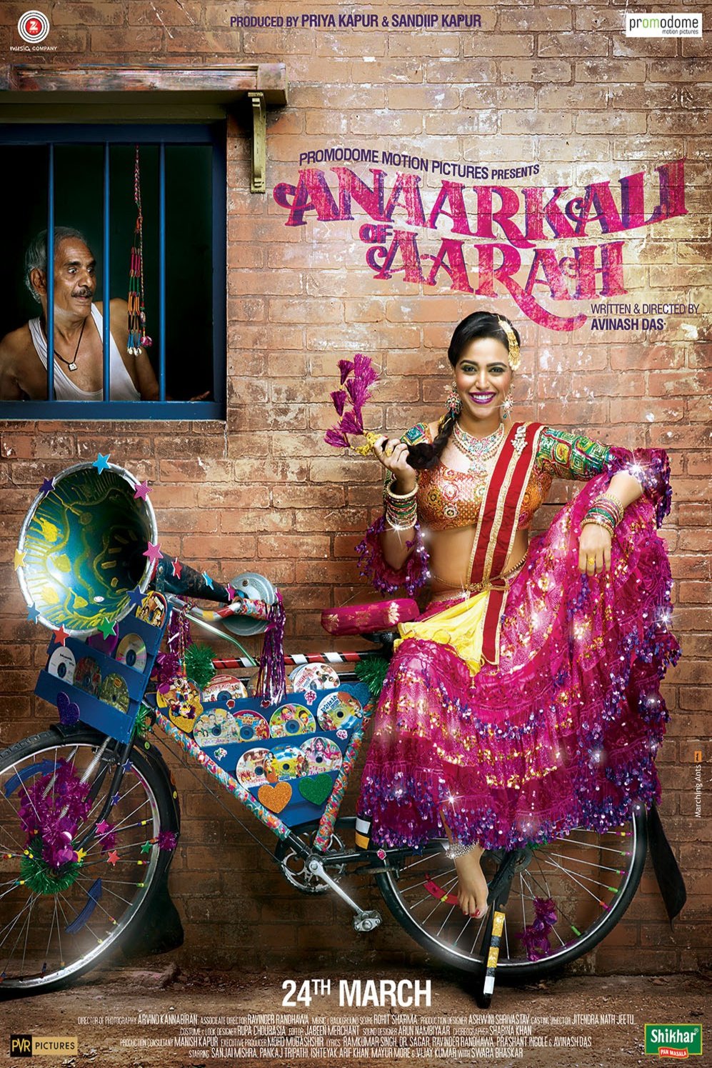 L'affiche originale du film Anaarkali of Aarah en Hindi