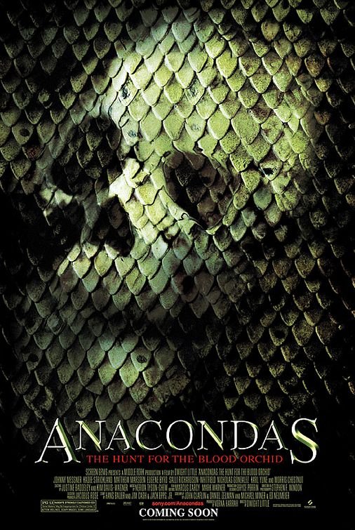 L'affiche du film Anacondas: The Hunt for the Blood Orchid
