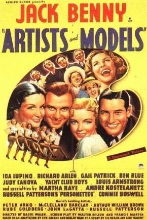 Poster of the movie Artists and Models Abroad