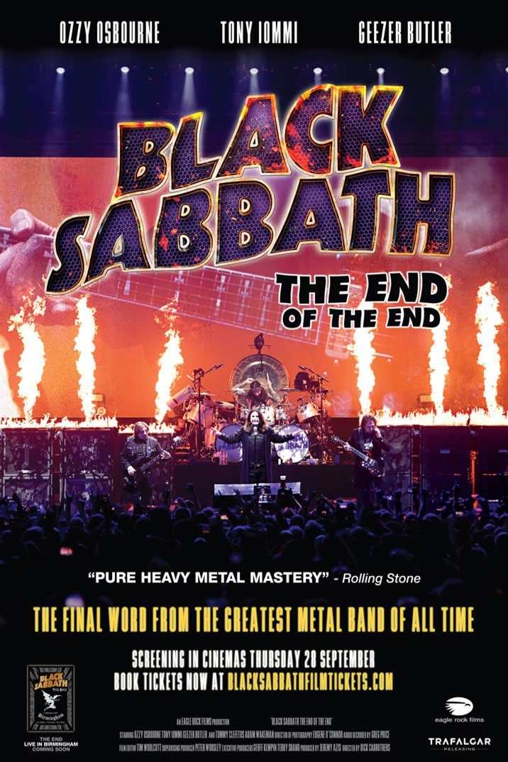 L'affiche du film Black Sabbath: The End of the End
