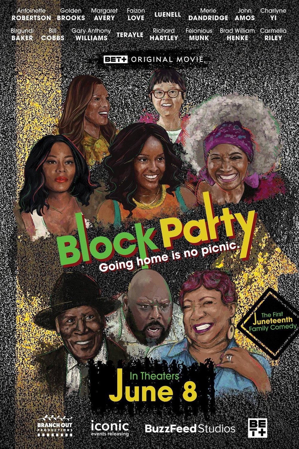L'affiche du film Block Party