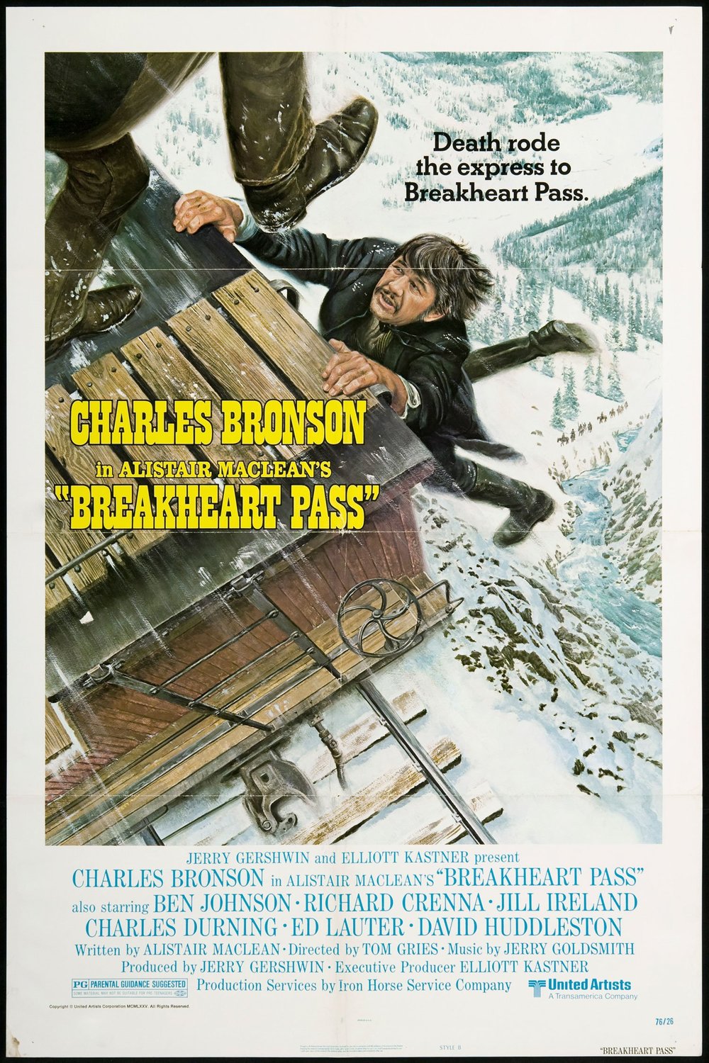 L'affiche du film Breakheart Pass
