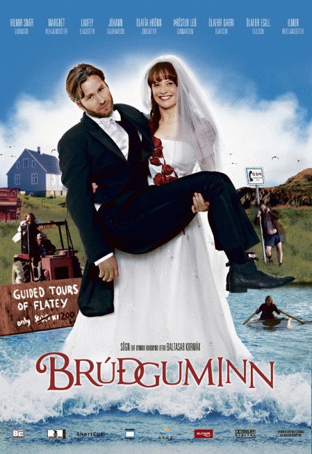 L'affiche originale du film White Night Wedding en Islandais