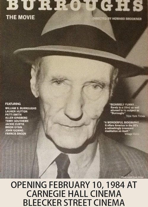 Poster of the movie Burroughs: The Movie [1983]