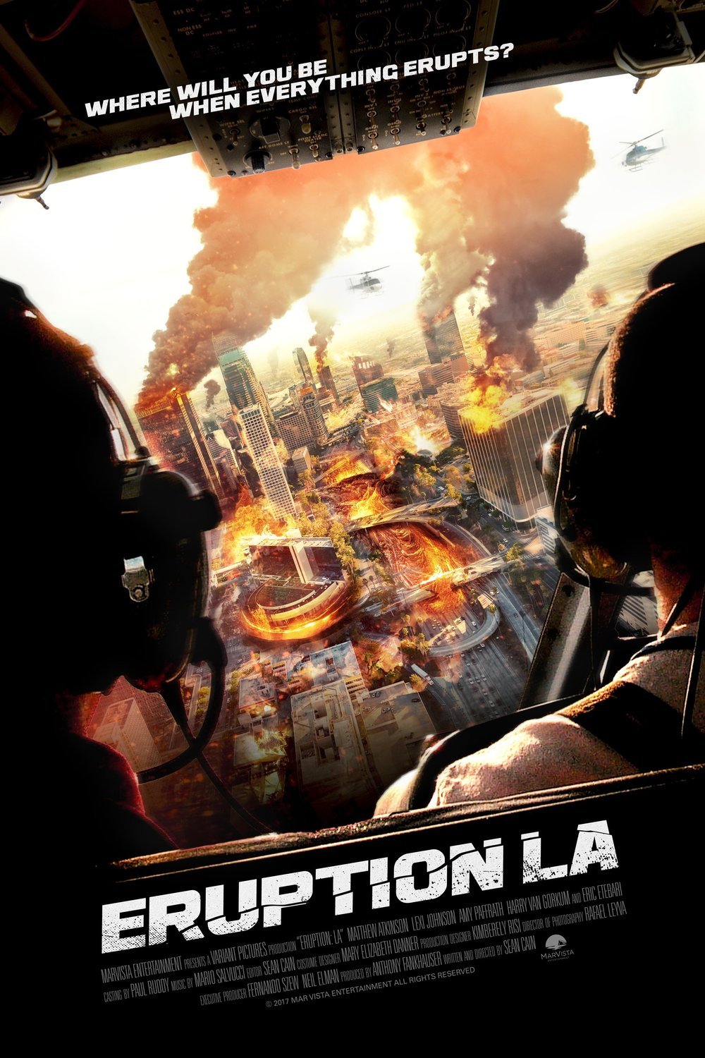 L'affiche du film Eruption: LA
