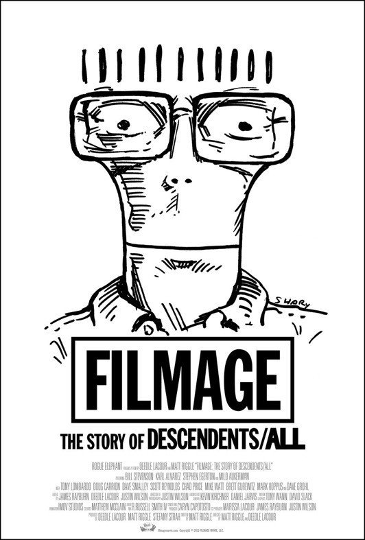 L'affiche du film Filmage: The Story of Descendents/All