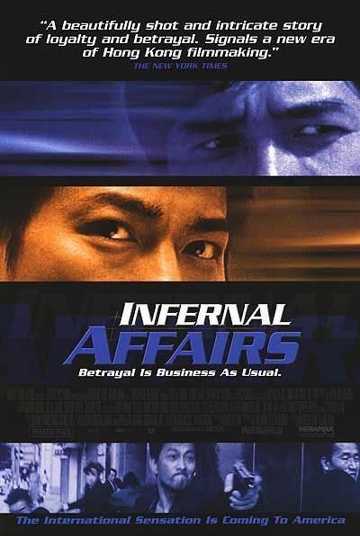 L'affiche du film Infernal Affairs