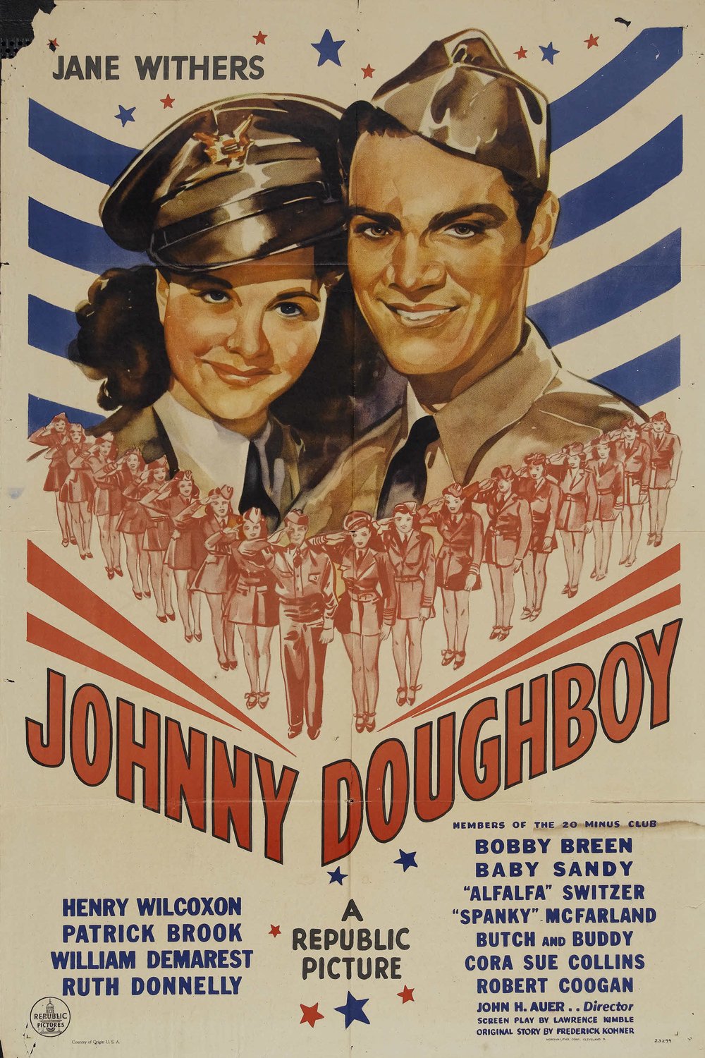 L'affiche du film Johnny Doughboy