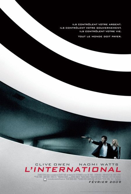 L'affiche du film L'International v.f.
