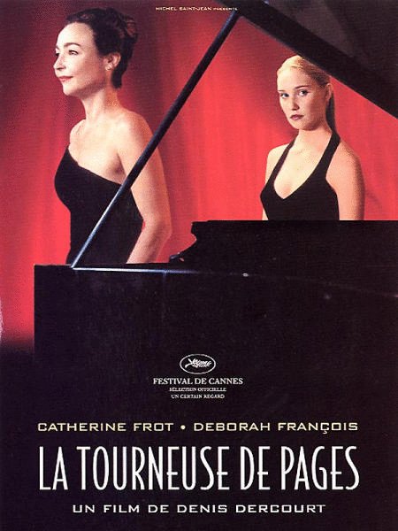 L'affiche du film La Tourneuse de pages