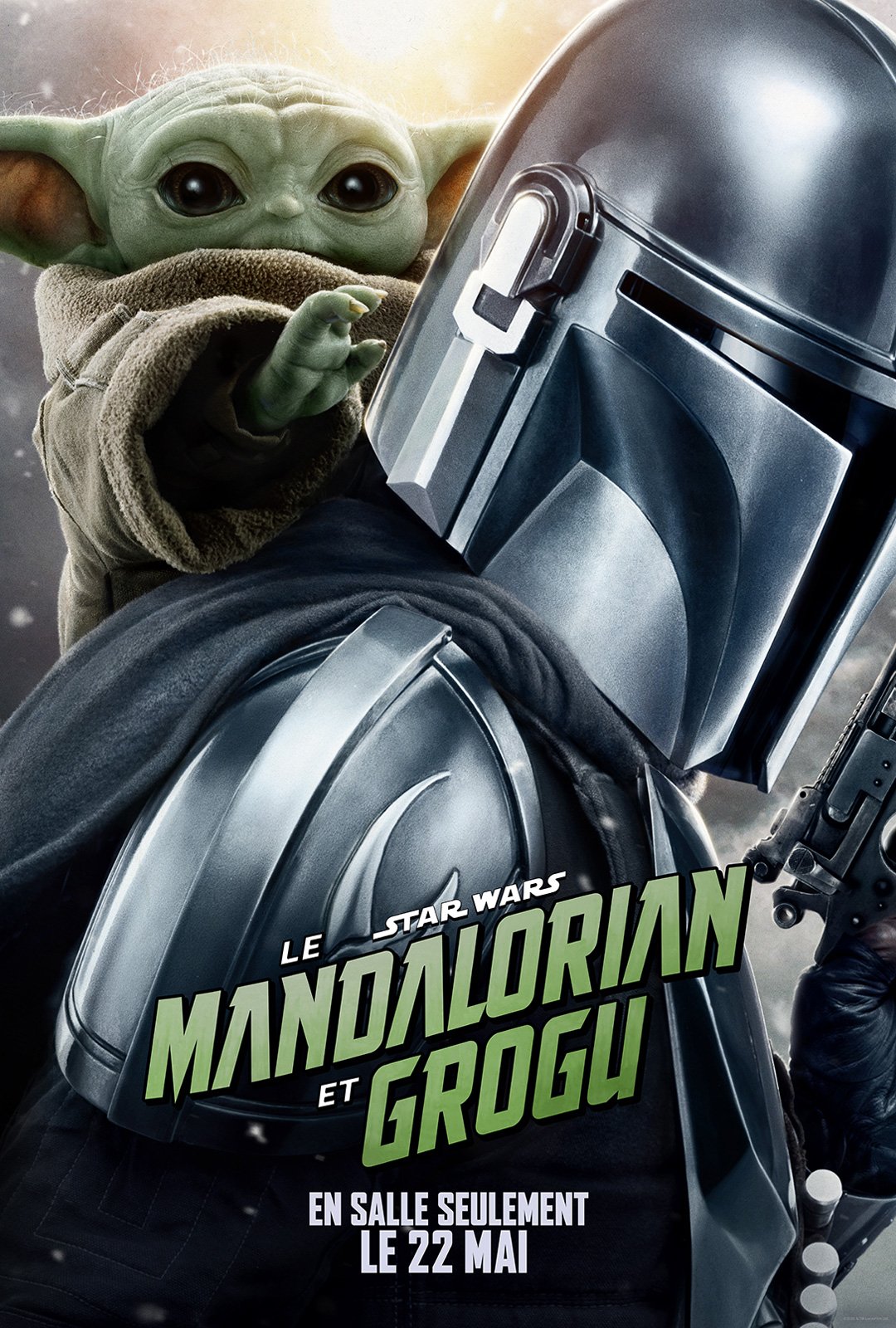 L'affiche du film Le Mandalorian et Grogu [2026]