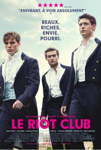 L'affiche du film Le Riot Club v.f.
