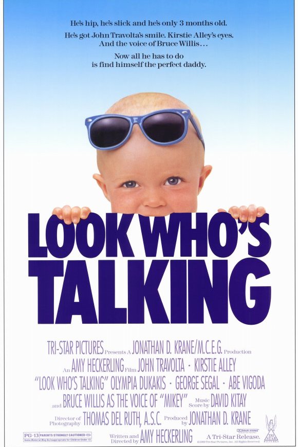 L'affiche du film Look Who's Talking