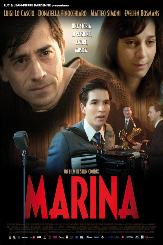 Flemish poster of the movie Marina