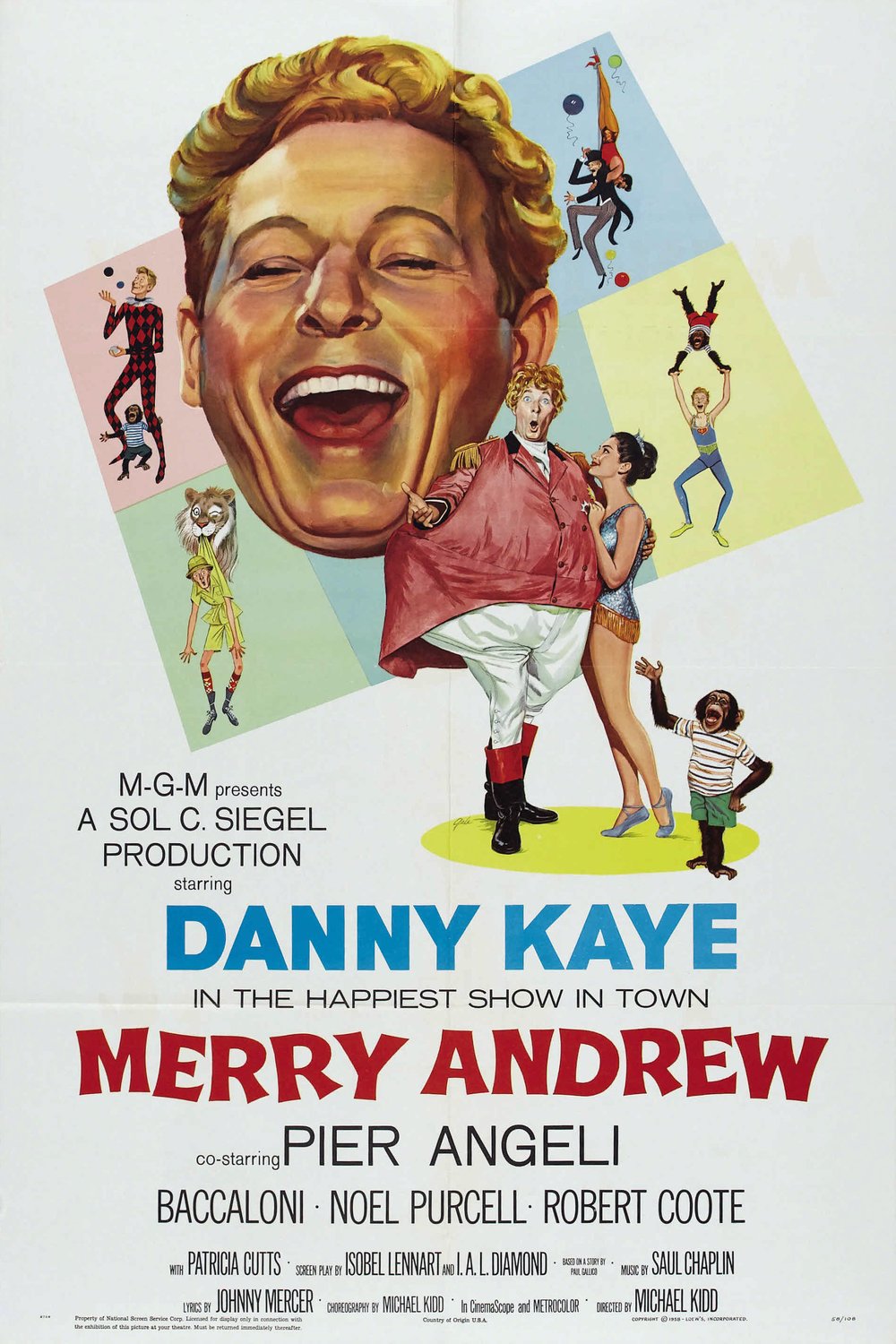 L'affiche du film Merry Andrew