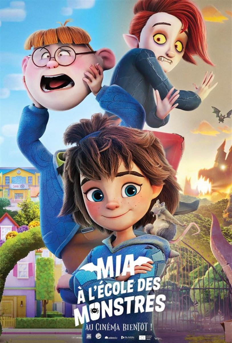 L'affiche du film Mia à l'école des monstres [2026]