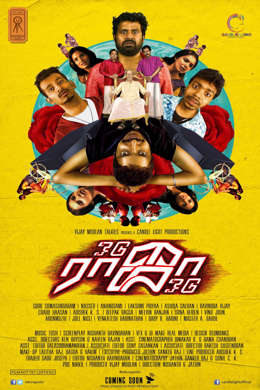 Tamil poster of the movie Odu Raja Odu