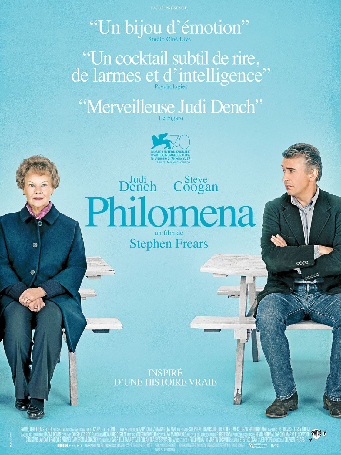 L'affiche du film Philomena v.f.