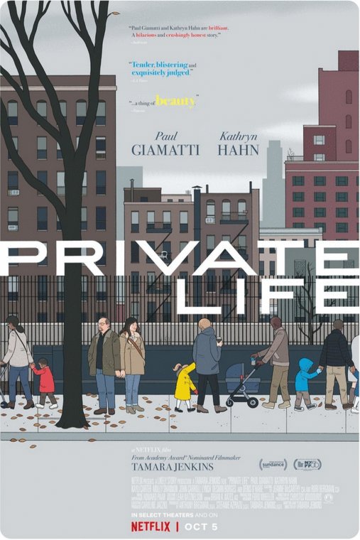 L'affiche du film Private Life