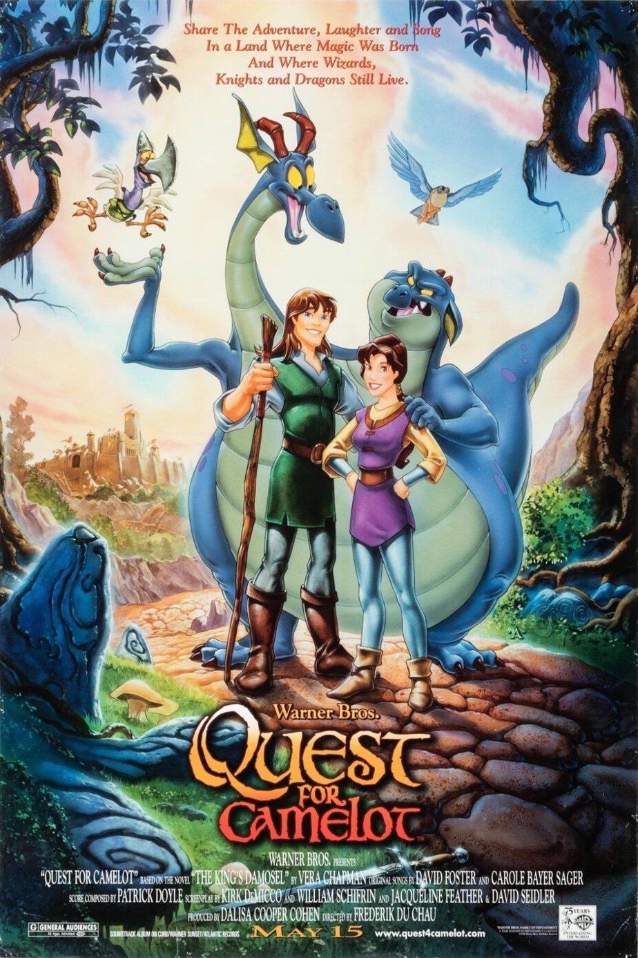 L'affiche du film Quest for Camelot