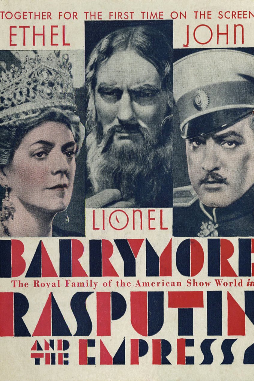 L'affiche du film Rasputin and the Empress