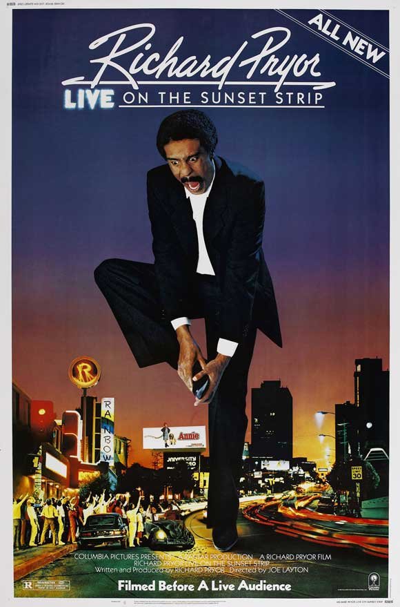 L'affiche du film Richard Pryor Live on the Sunset Strip