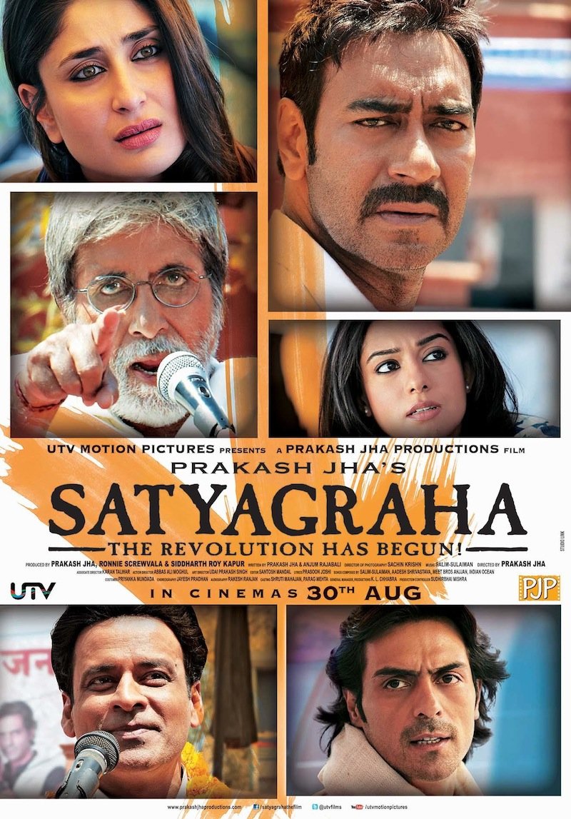 L'affiche du film Satyagraha