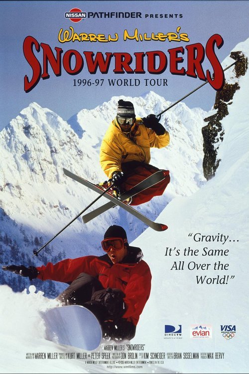 L'affiche du film Snowriders [1996]
