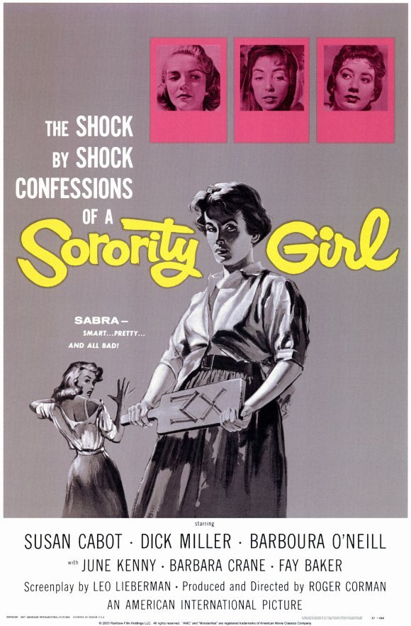 L'affiche du film Sorority Girl