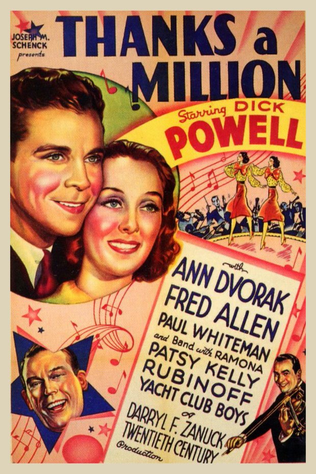 L'affiche du film Thanks a Million