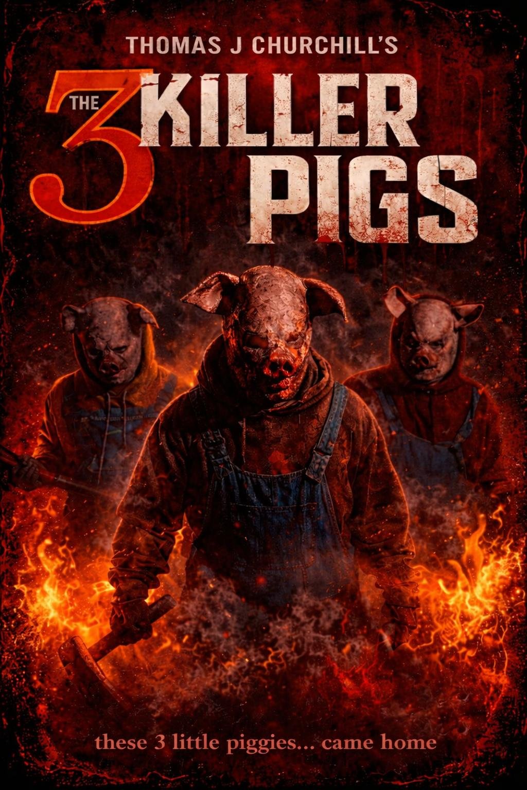 Poster of the movie The 3 Killer Pigs [2026]