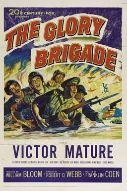 L'affiche du film The Glory Brigade