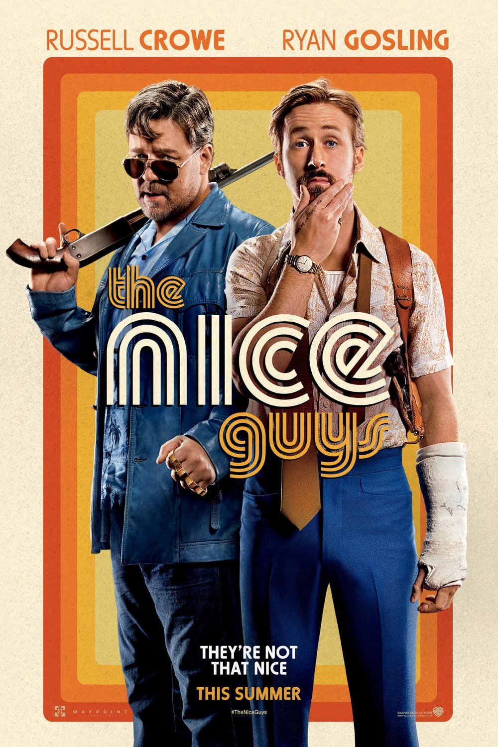 L'affiche du film The Nice Guys
