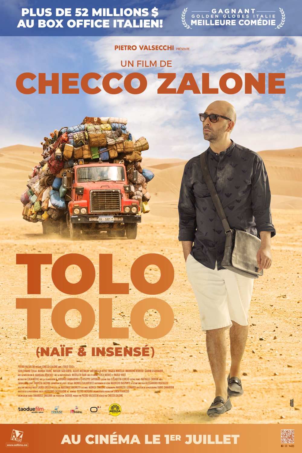L'affiche du film Tolo Tolo (Naïf et insensé)
