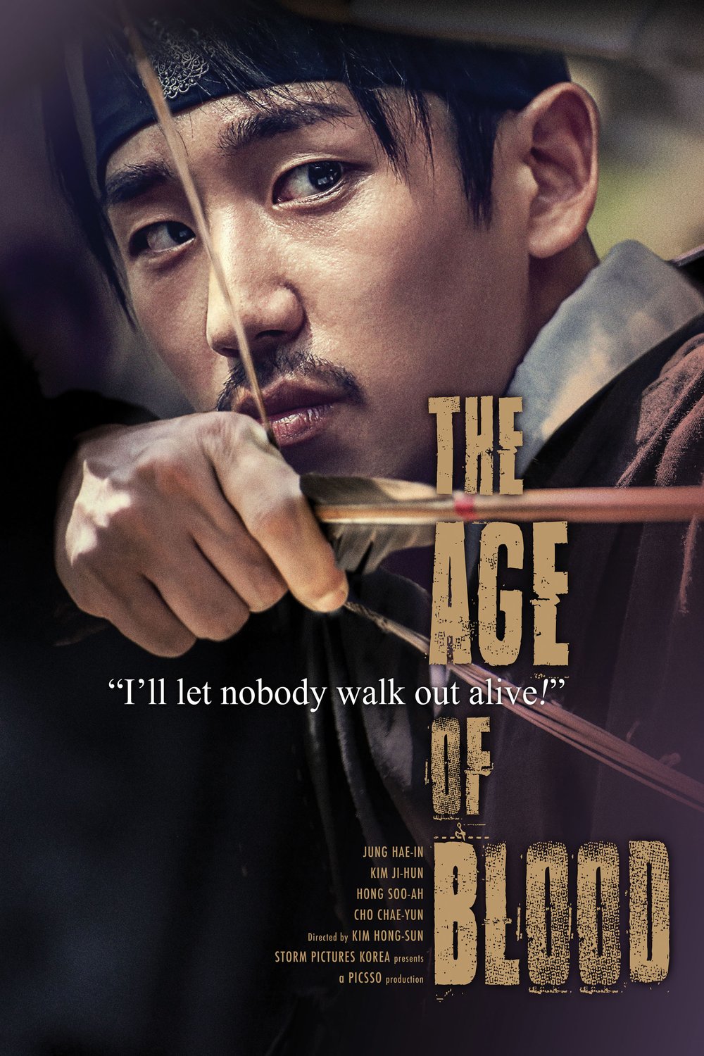 L'affiche originale du film The Age of Blood en coréen