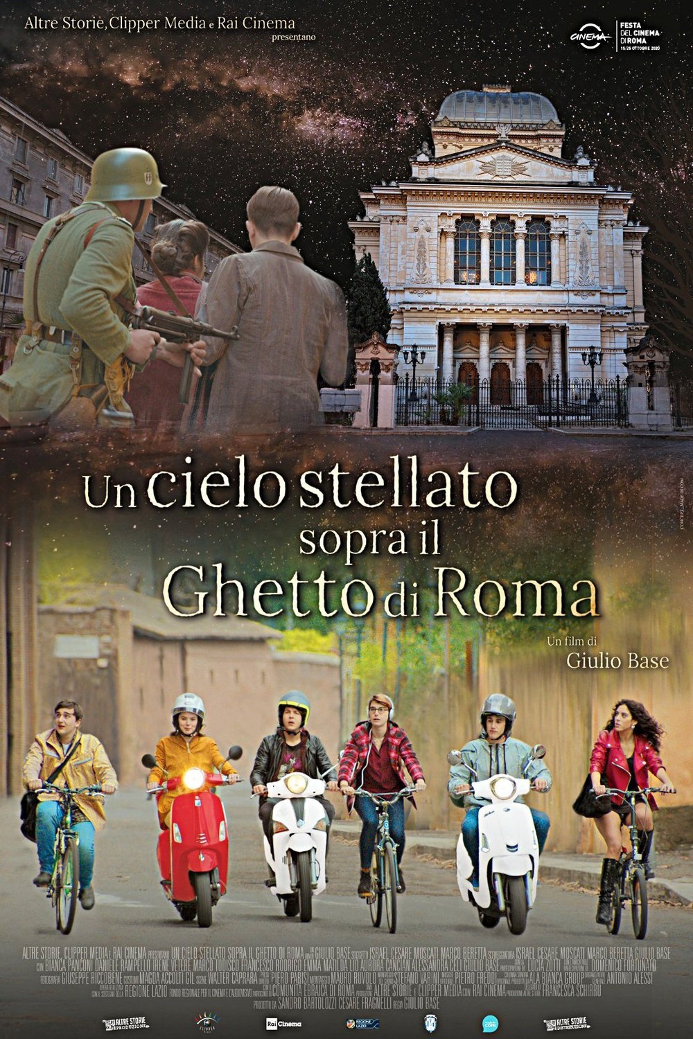L'affiche du film A Starry Sky Above the Roman Ghetto [2020]