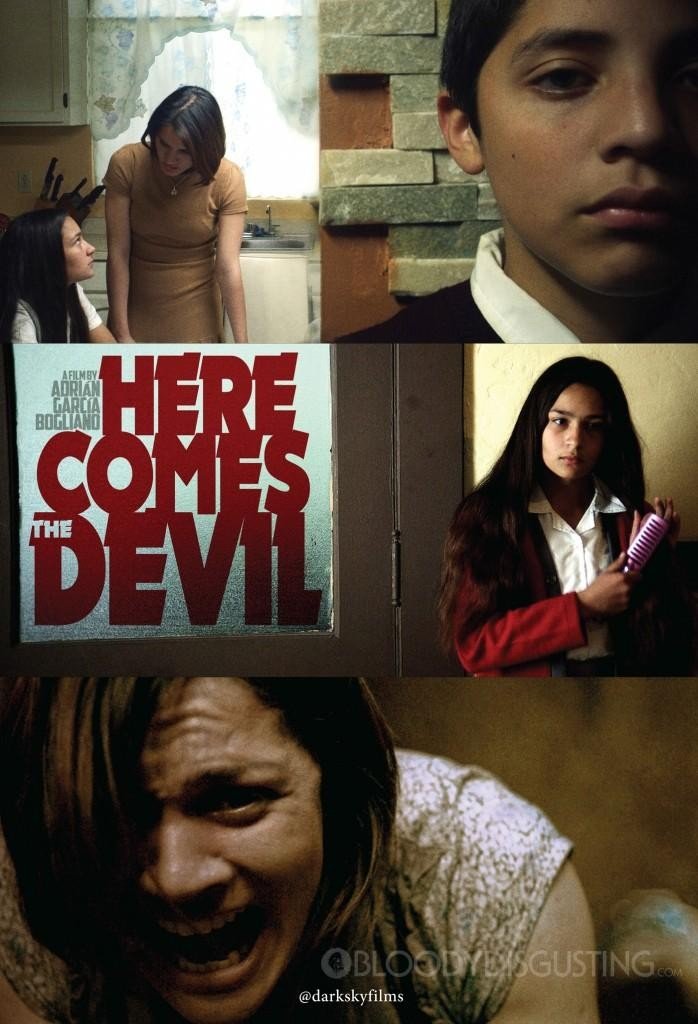 L'affiche originale du film Here Comes the Devil en espagnol