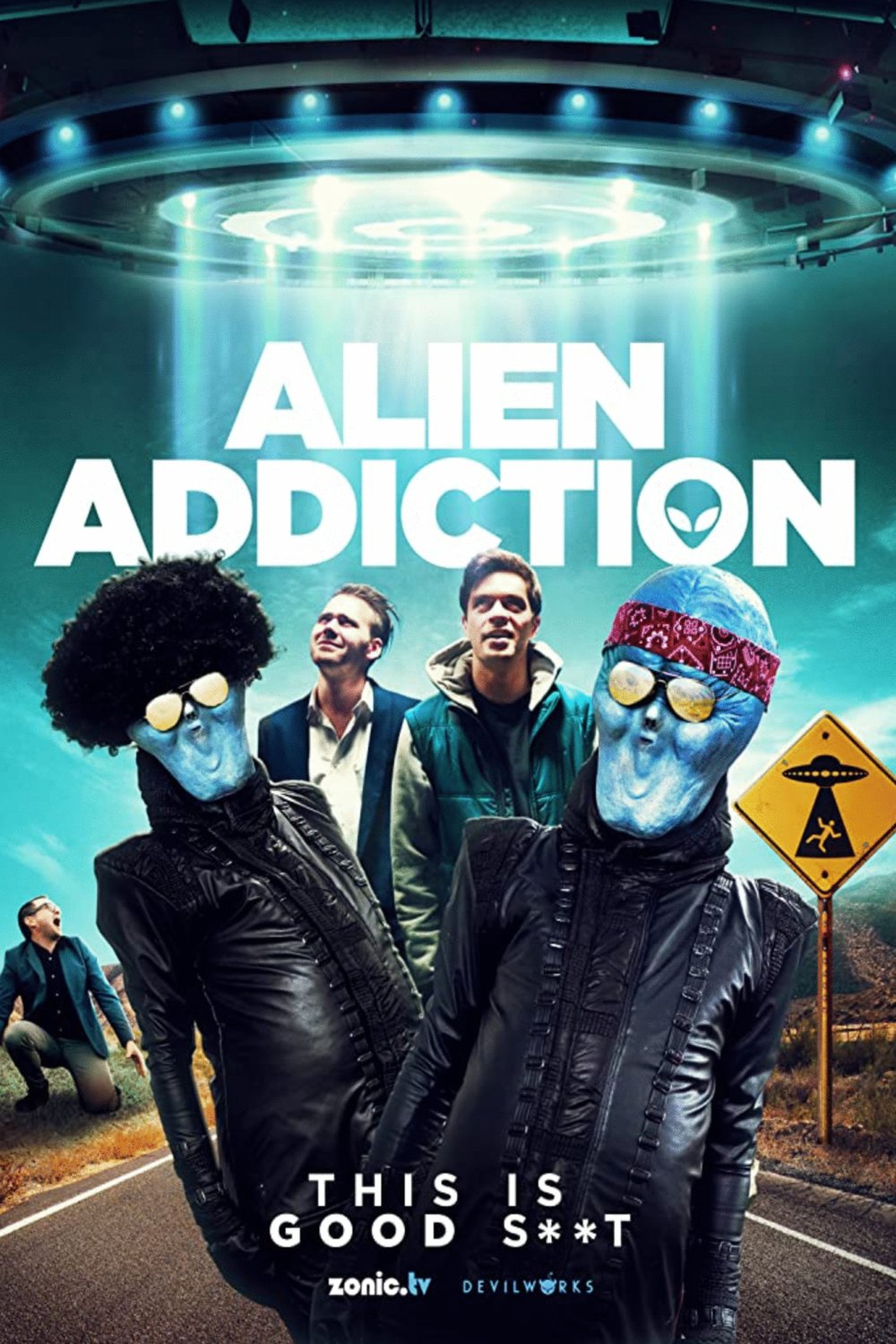 L'affiche du film Alien Addiction