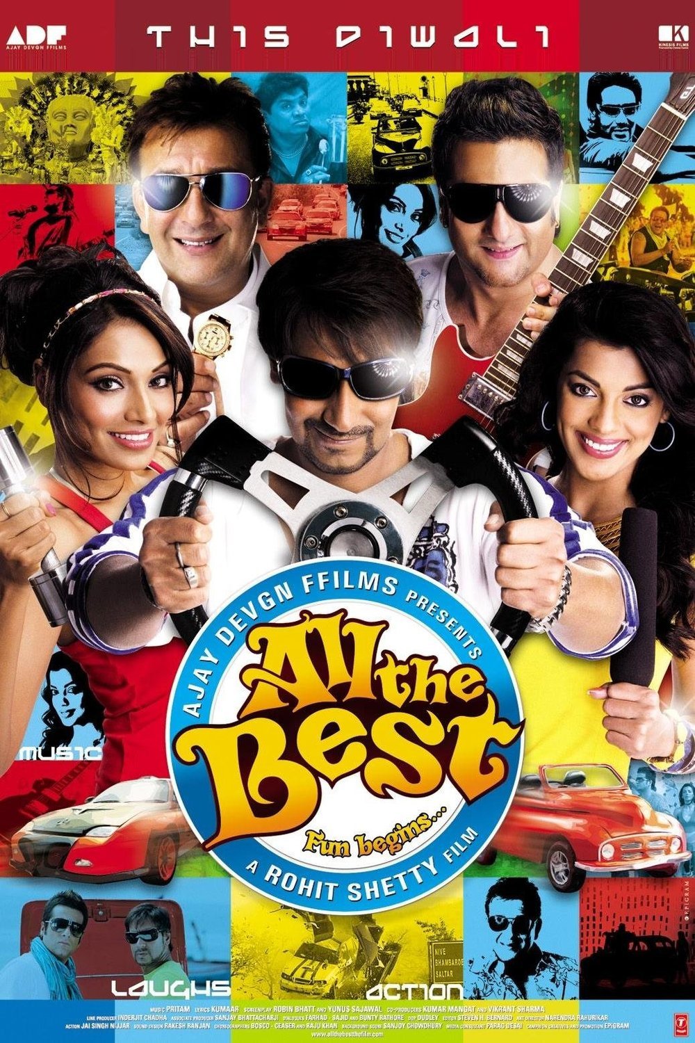 L'affiche originale du film All the Best: Fun Begins en Hindi