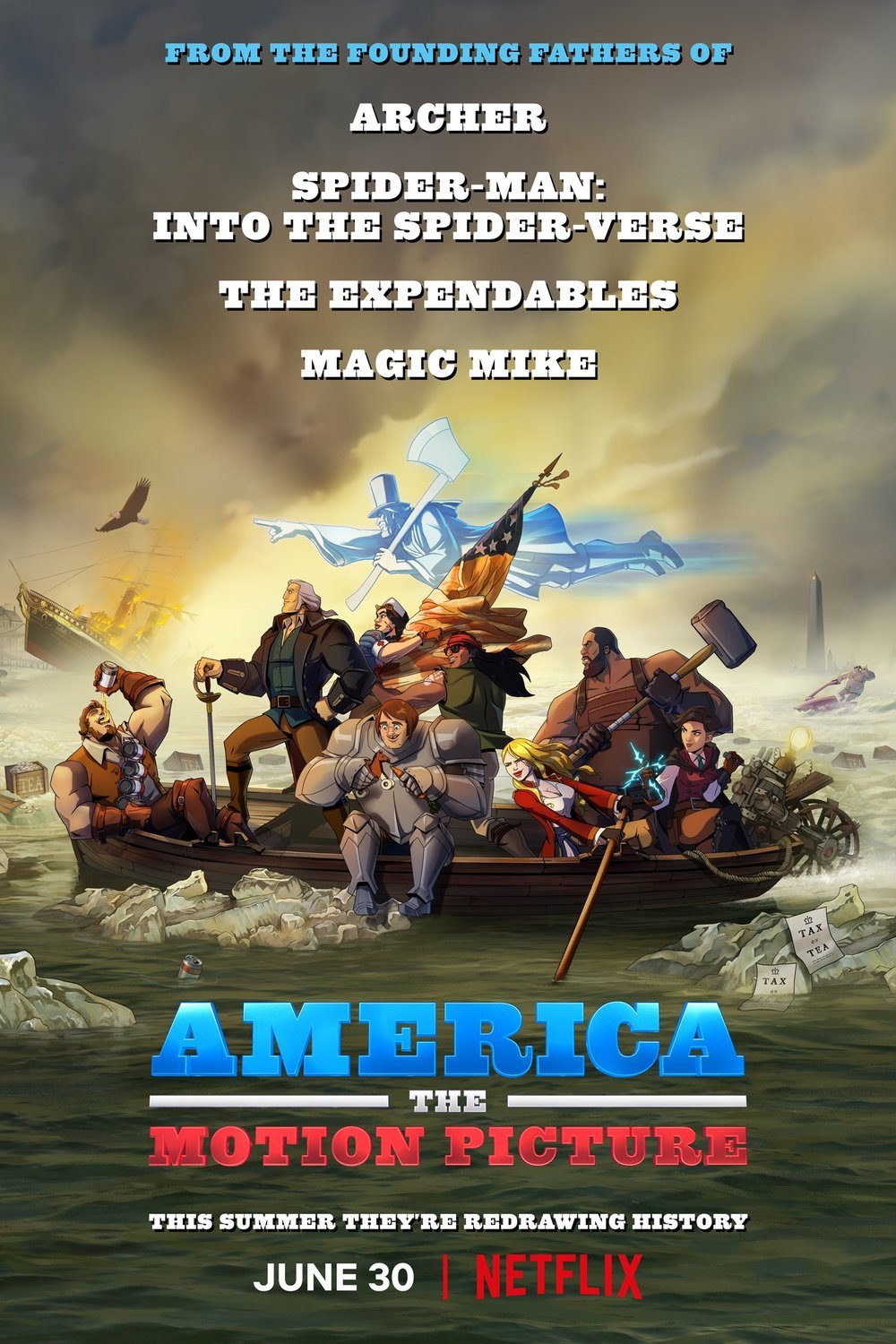 L'affiche du film America: The Motion Picture
