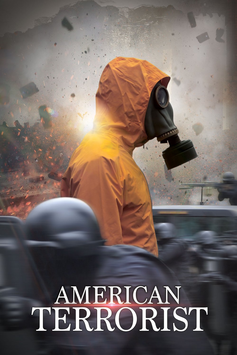 L'affiche du film American Terrorist