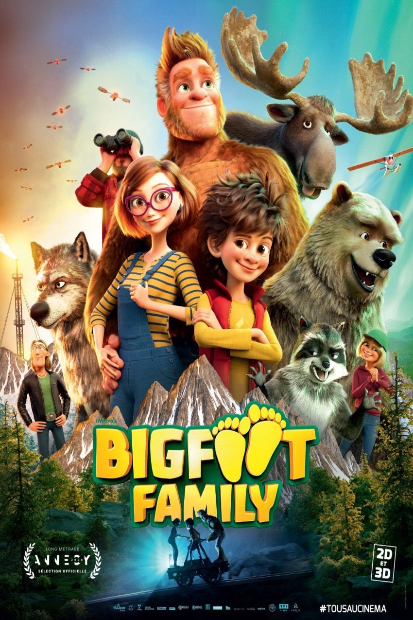 L'affiche du film Bigfoot Family v.f.