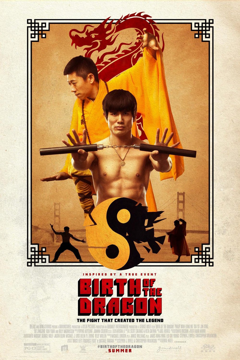 Poster of the movie Birth of the Dragon